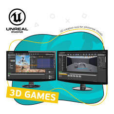 Unreal Engine 4. Игровой движок - КИБЕРшкола программирования для детей, компьютерные курсы для школьников, начинающих и подростков - KIBERone г. Крымск