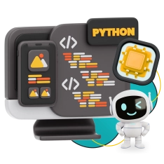 Мой первый сайт с мозгами: Python + AI - КИБЕРшкола программирования для детей, компьютерные курсы для школьников, начинающих и подростков - KIBERone г. Крымск