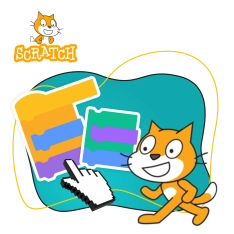 Scratch. Продвинутый уровень – создаём игры, как маленькие разработчики! - КИБЕРшкола программирования для детей, компьютерные курсы для школьников, начинающих и подростков - KIBERone г. Крымск