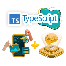 TypeScript + AI: создаём умные веб-приложения - КИБЕРшкола программирования для детей, компьютерные курсы для школьников, начинающих и подростков - KIBERone г. Крымск