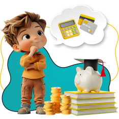 Финансовый интеллект вместе KIBERone - КИБЕРшкола программирования для детей, компьютерные курсы для школьников, начинающих и подростков - KIBERone г. Крымск