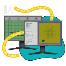 Исполнители чертежник и черепашка - КИБЕРшкола программирования для детей, компьютерные курсы для школьников, начинающих и подростков - KIBERone г. Крымск