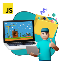 Программирование на JavaScript. Учимся создавать игры! - КИБЕРшкола программирования для детей, компьютерные курсы для школьников, начинающих и подростков - KIBERone г. Крымск